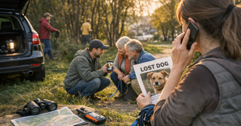 find a lost dog