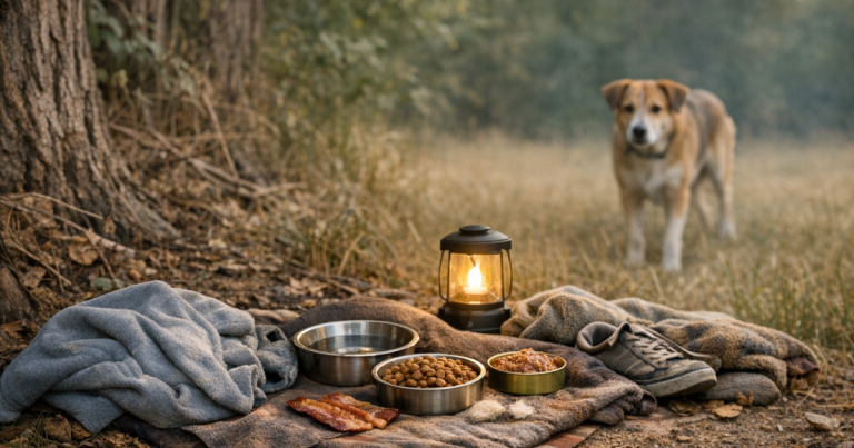 scent stations for lost dogs
