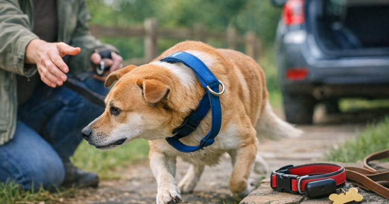 dog collar slipping off