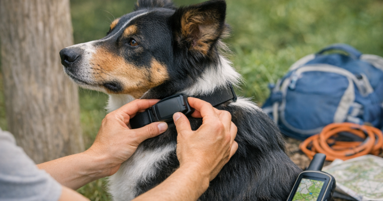 fit a GPS dog collar