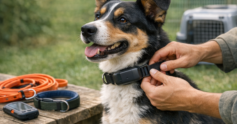 GPS dog collar fit