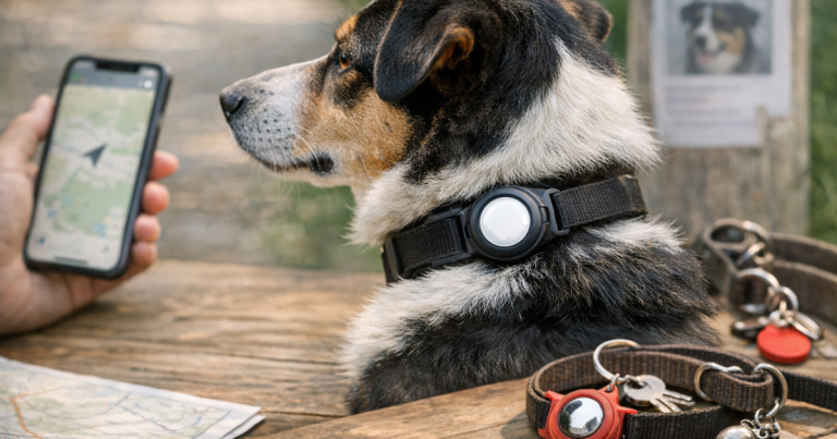 AirTag dog collar
