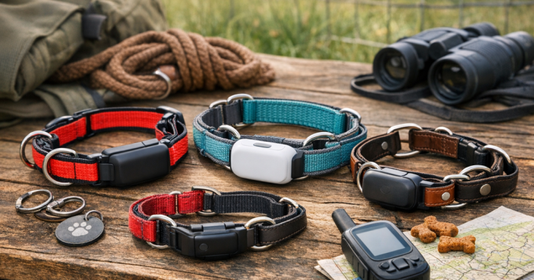 GPS dog collars for escape-prone dogs