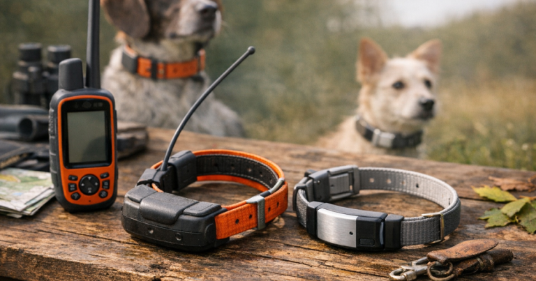older dog tracking collars