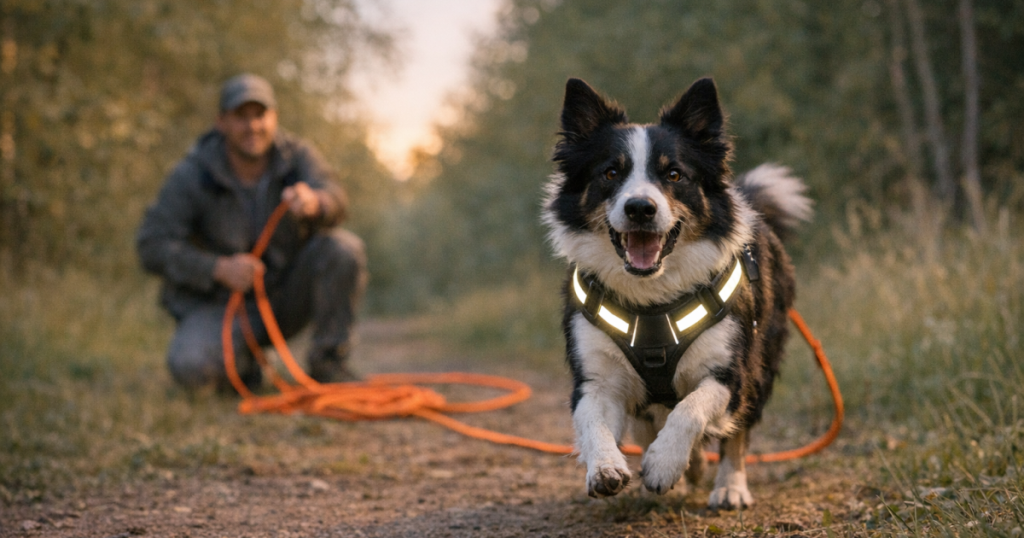 reflective dog harness