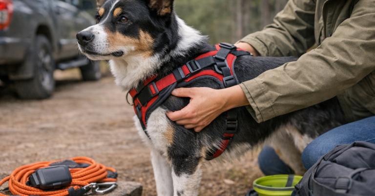 dog harness escape gaps