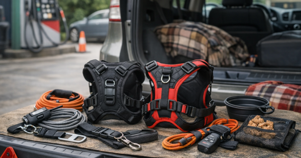 escape-resistant dog harnesses