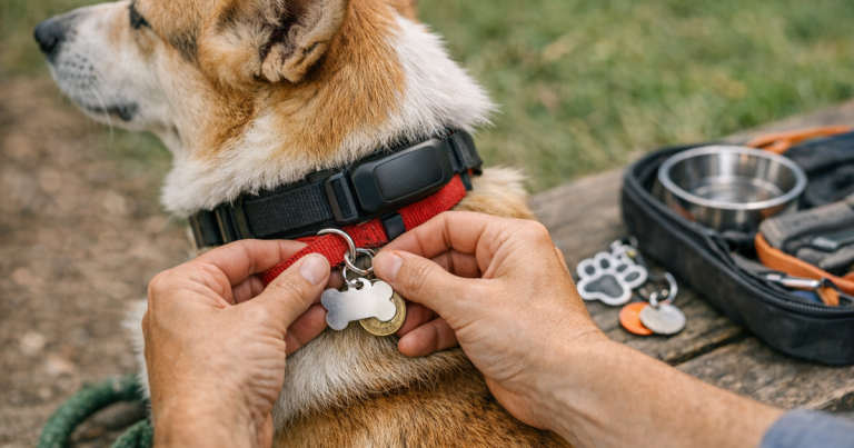 GPS collar ID tags