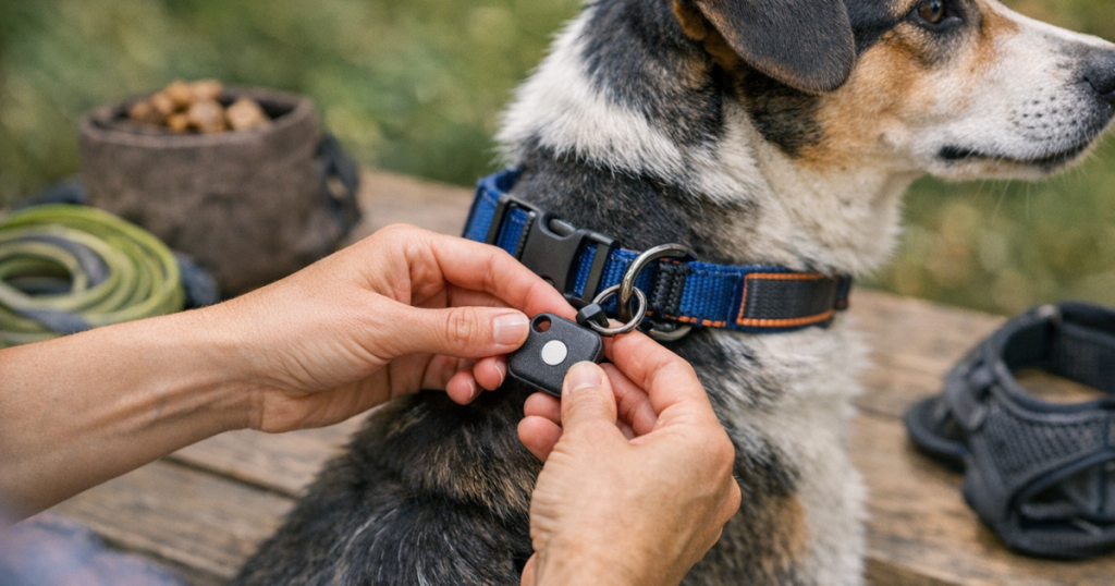 Tile Pro dog collar