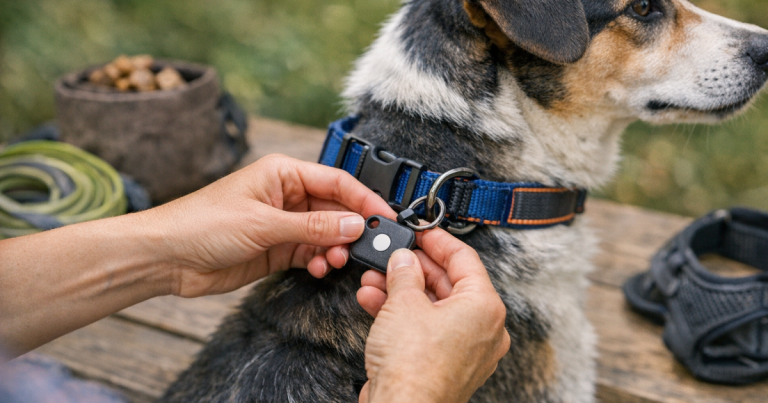 Tile Pro dog collar
