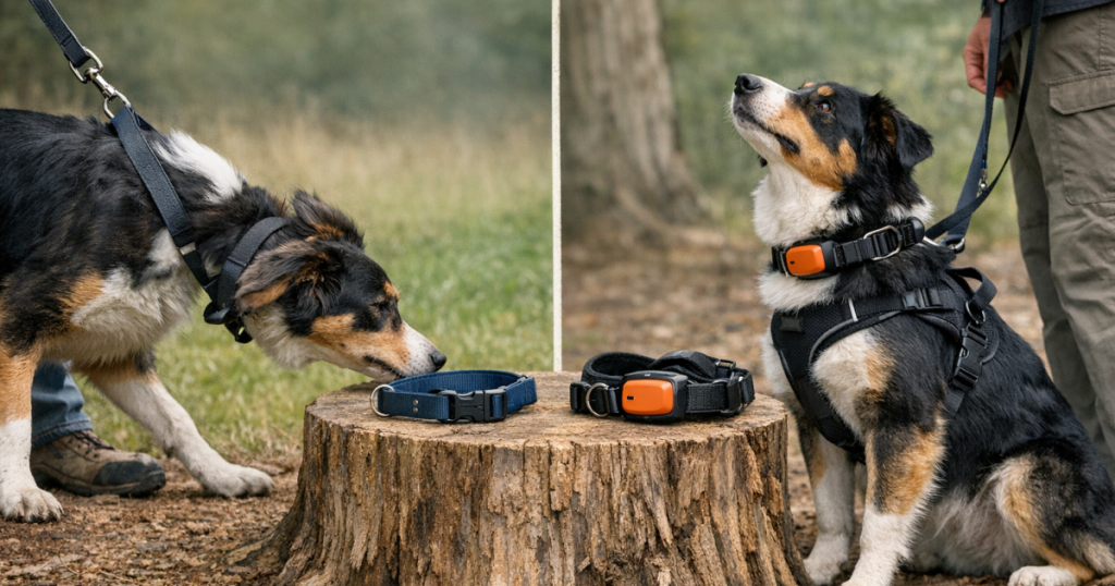 training collars for dogs who slip out